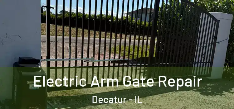 Electric Arm Gate Repair Decatur - IL