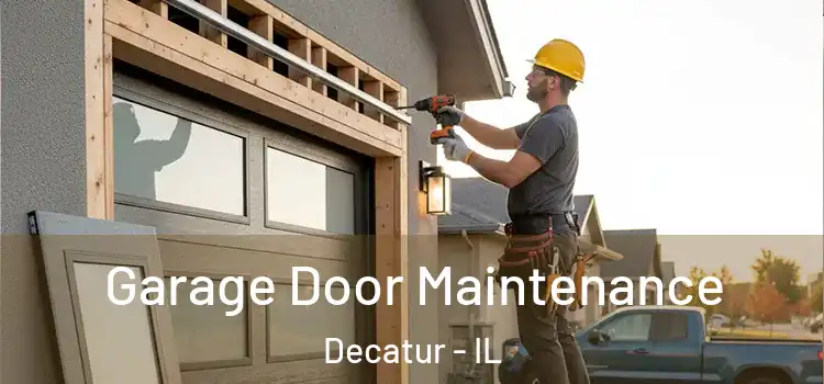  Garage Door Maintenance Decatur - IL