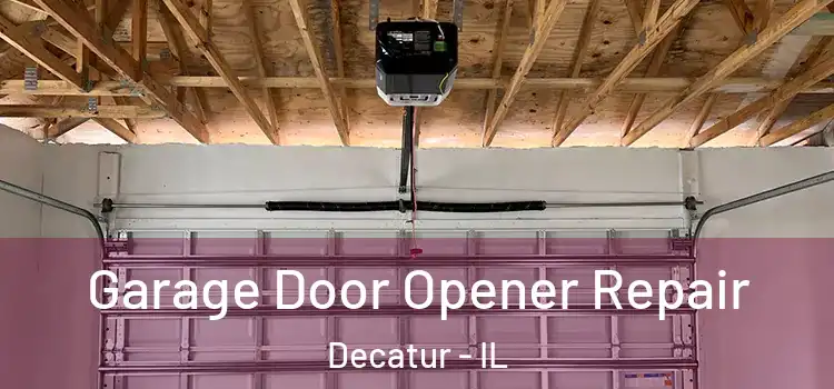  Garage Door Opener Repair Decatur - IL