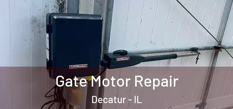 Gate Motor Repair Decatur - IL