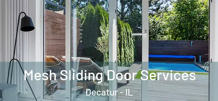 Mesh Sliding Door Services Decatur - IL